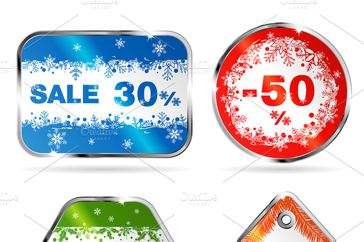 Bundle Sale Labels, a Decorative Illustration by TAlex (Photo 6 of 6)