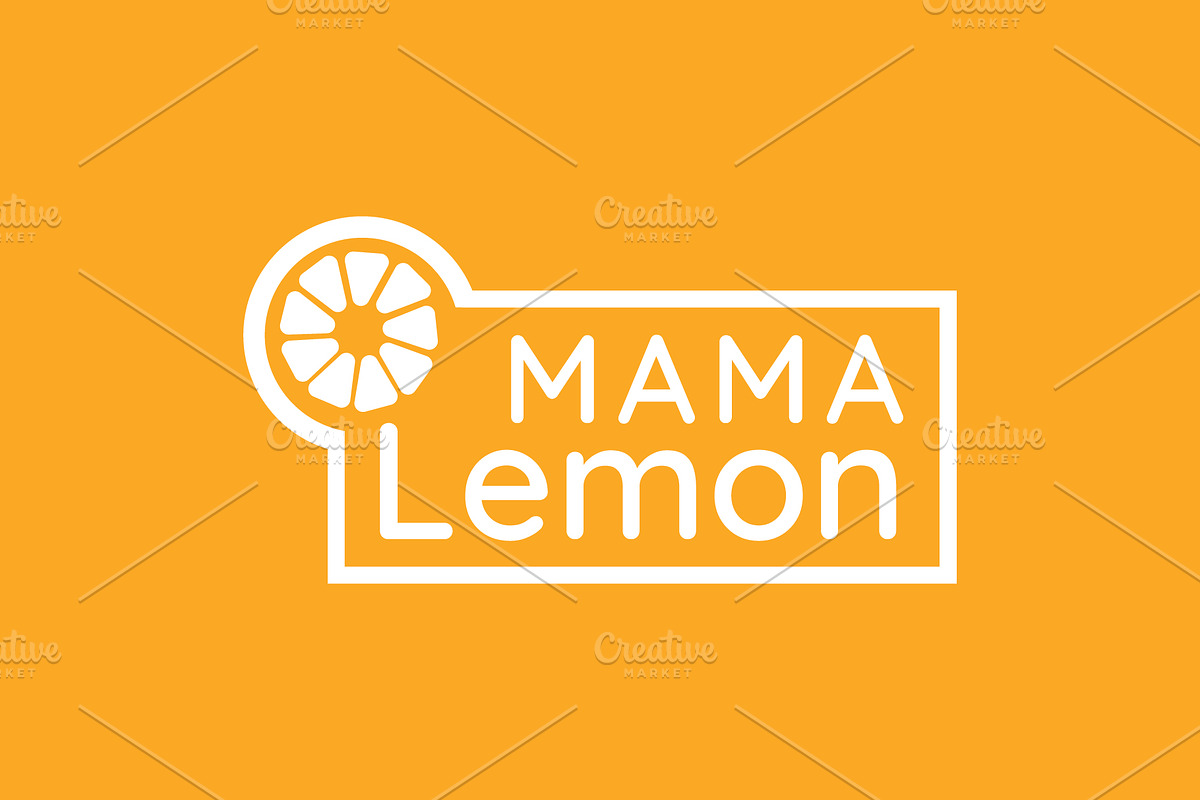 Mama Lemon - Logo for Club & Bar, a Branding & Logo Template by Creattlle (Photo 2 of 4)