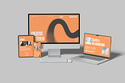 Multi Device Screen Mockup, a Device Mockup by rizalamora (Thumbnail 7 of 12)