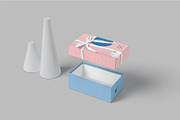 Gift Box Mockup, a Packaging Mockup by megostudi0 (Thumbnail 2 of 11)