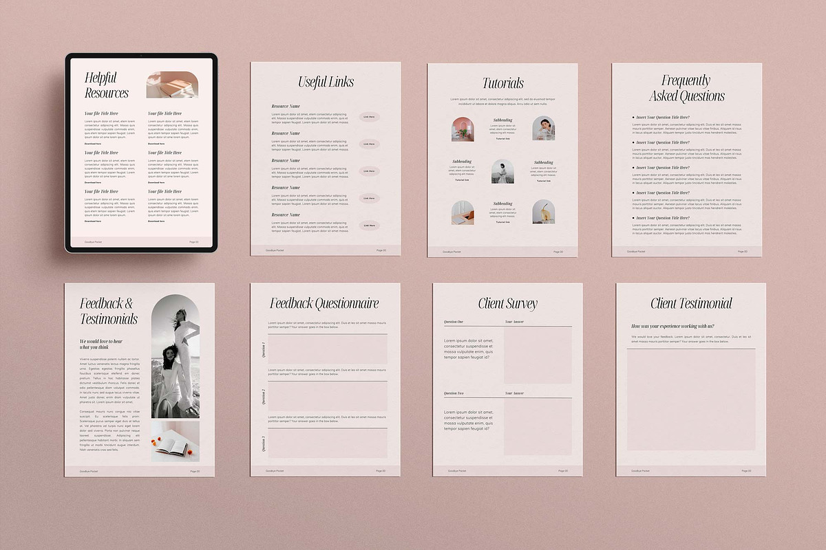 Client Offboarding Canva Template, a Magazine Template by Sierra Creative Studio (Photo 5 of 10)