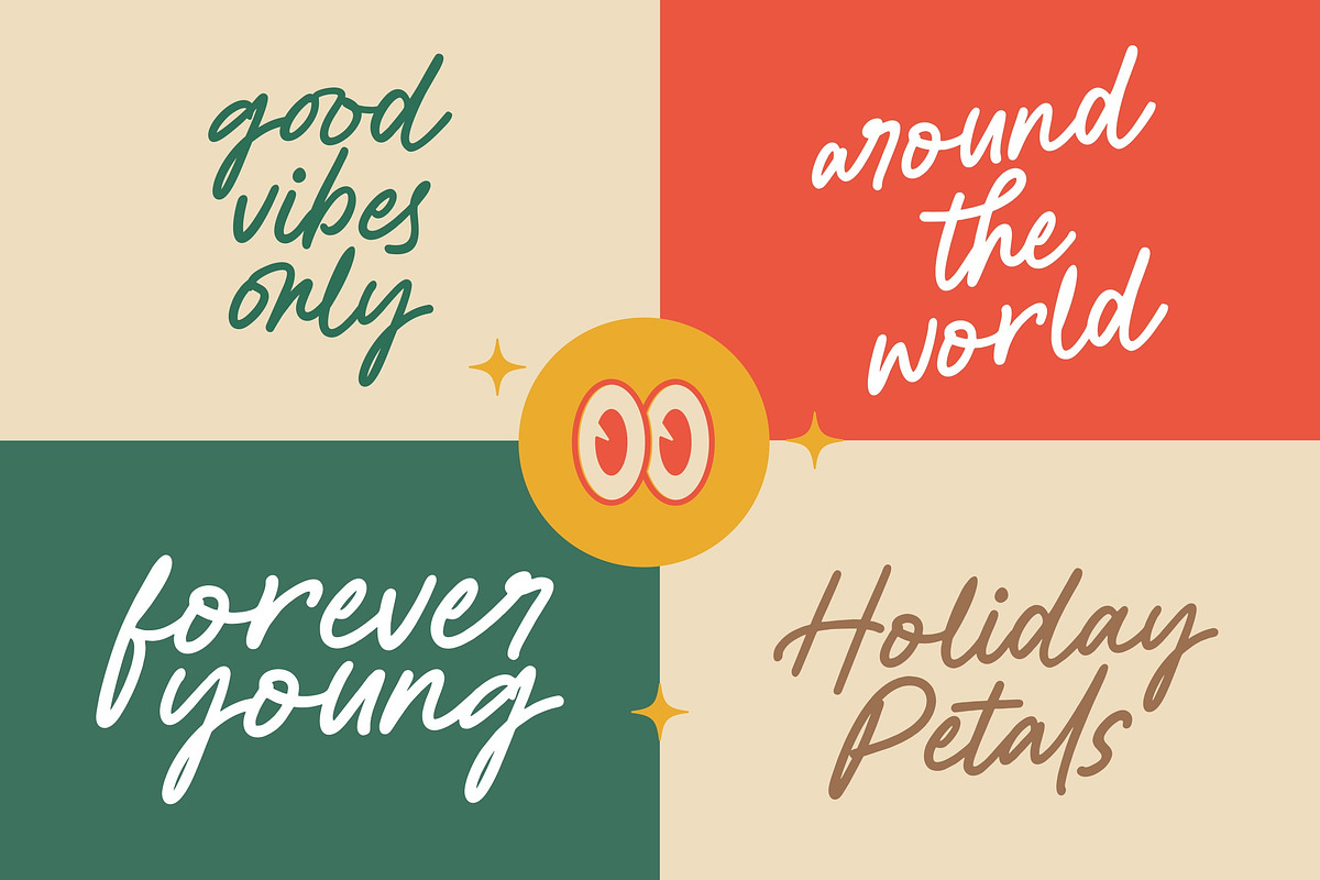 la Petunia - Natural Handwritten, a Handwritten Font by ErgibiStudio (Photo 3 of 10)