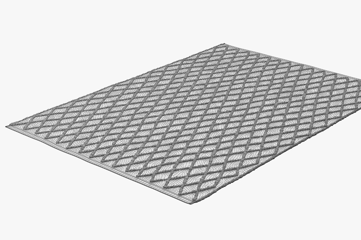 Joybird Demi Rug, a Furniture 3D Model by 3dmitruk (Photo 14 of 15)
