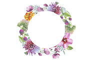 Wild Flowers watercolor PNG set, a Decorative Illustration by WatercolorPNG.com (Thumbnail 11 of 13)