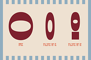 Redecore – Art Deco Font Family, a Sans Serif Font by Griyo Type (Thumbnail 8 of 12)