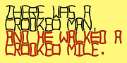 Weaving, a Font by Ingrimayne Type (Thumbnail 6 of 7)
