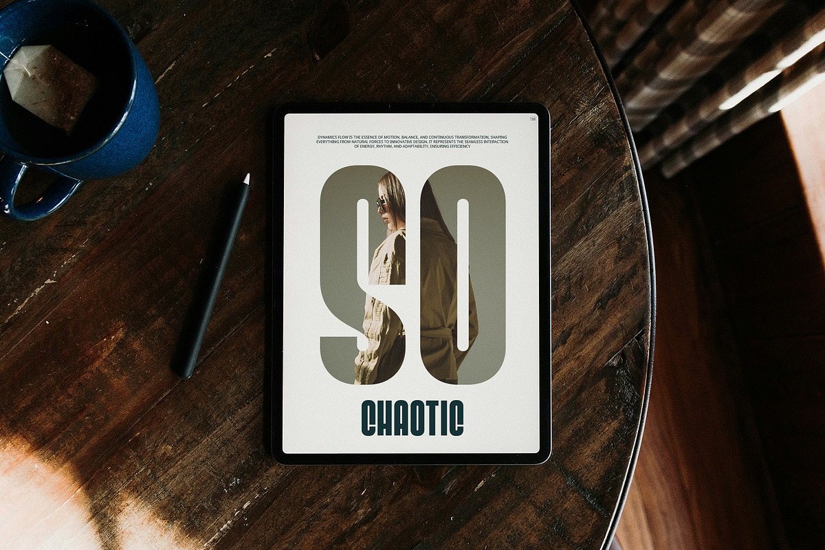 CS Chastain – Condensed Font, a Sans Serif Font by Craft Supply Co. (Photo 7 of 8)