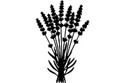 Lavender Flower Silhouette, an Object Graphic by Designer_Momina (Thumbnail 11 of 20)
