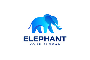 Creative Elephant Logo, a Branding & Logo Template by brandphant