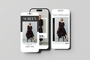 iPhone Screen Mockup, an iPhone Mockup by Se٧enStudio (Thumbnail 1 of 5)