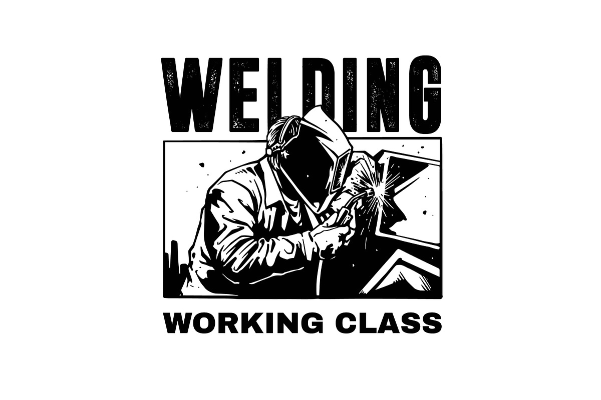 9 LOGO AND BADGE WELDER, a Work Illustration by grindstudio (Photo 4 of 4)