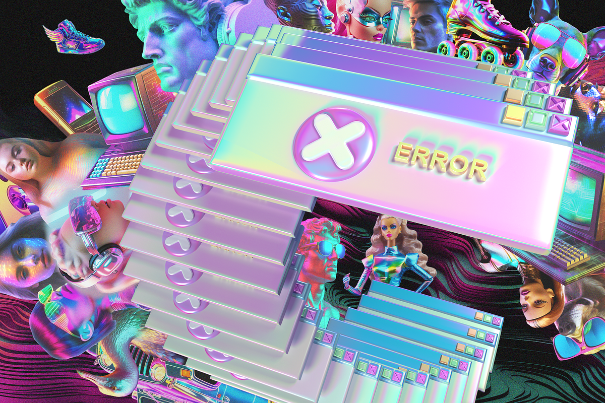 Imaginary Y2K world - Collage Kit 2, an Object Graphic by Fox's Monday (Photo 3 of 9)