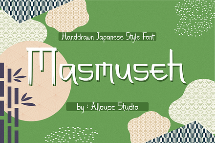 Masmuseh Font, a Symbol Font by Allouse Studio