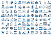 Tourism and Travel Icons Pack, an Icon by Vector Portal (Thumbnail 4 of 5)