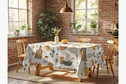 Table setting mockup, an Advertising Mockup by Rami's Mockups (Thumbnail 2 of 3)