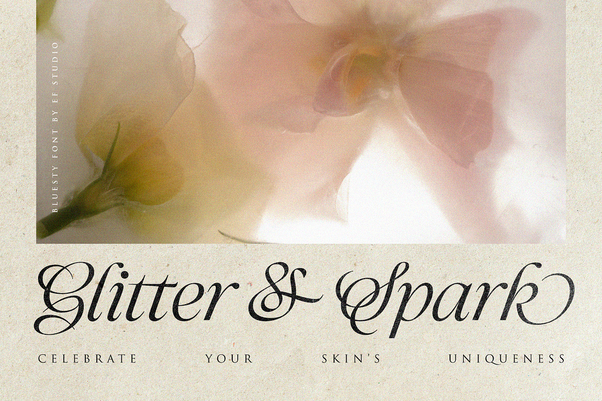 Bluesty | Classy Italic, a Script Font by Ef Studio (Photo 7 of 15)