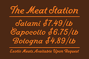 Mencino, a Script Font by SAMPLE (Thumbnail 3 of 6)