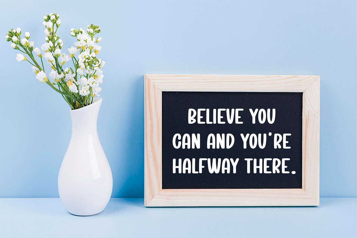 Simple Present | Script Font, a Script Font by Scratchones (Photo 3 of 8)