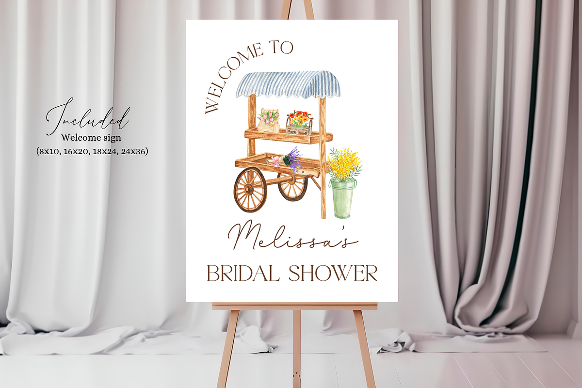 Bridal Shower Poster, an Invitation Template by Digital_Mind (Photo 2 of 3)