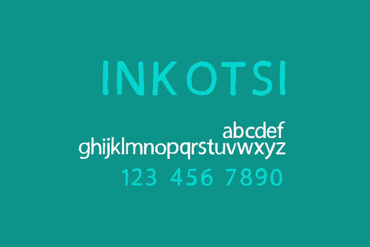 Inkotsi - Rough Sans Serif preview 6