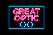 NEONBLITZ - Retro Neon Font, a Sans Serif Font by Almarkhatype (Thumbnail 2 of 10)