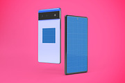 Pixel 6 Mockup, an Android Mockup by Qaleb Studio (Thumbnail 10 of 13)