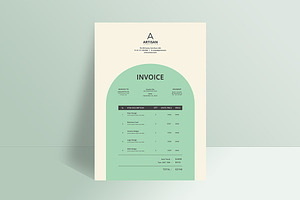 Invoice Template, a Stationery Template by artisanHR