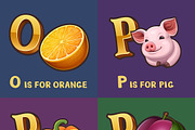 Children's Alphabet SET, an Education Illustration by Saranai Store (Thumbnail 9 of 10)