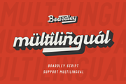 Boardley Script - Layered Font, a Script Font by Craft Supply Co. (Thumbnail 7 of 10)