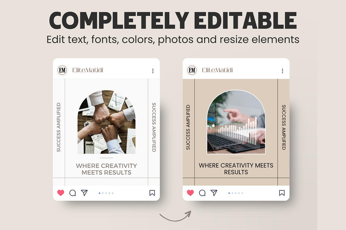 Marketing Agency Marketing Bundle, a Social Media Template by EliteMatidi (Photo 5 of 16)