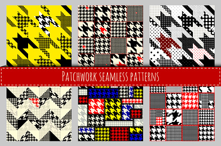 6 seamless patchworks, a Pattern Graphic by tkdesign