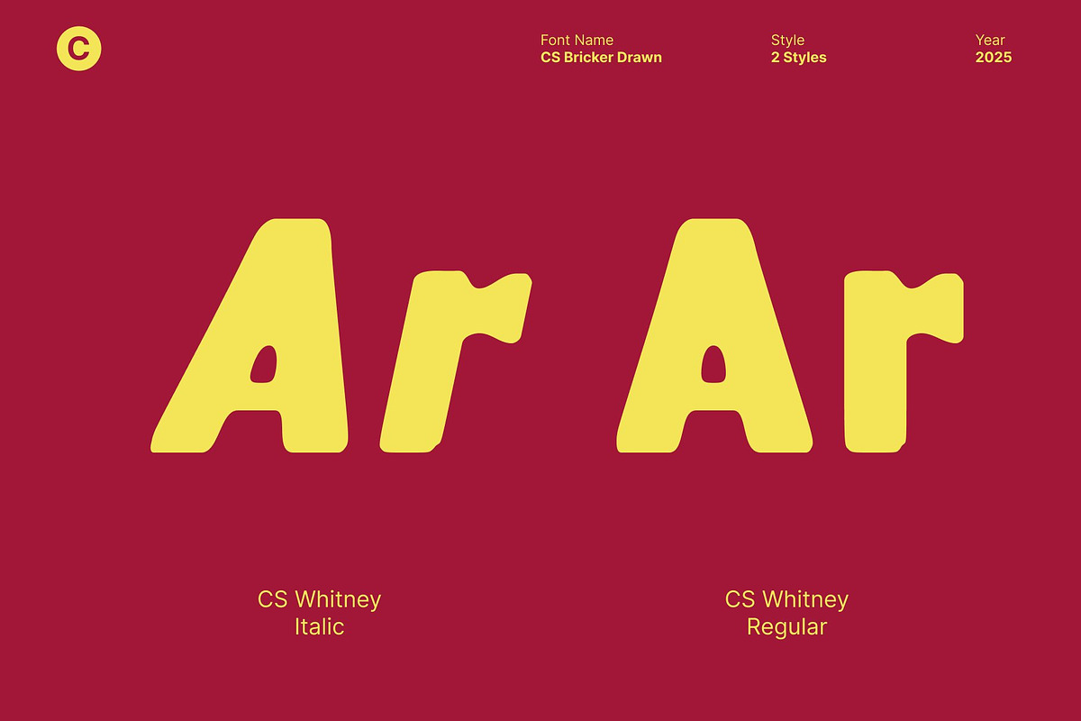 CS Bricker Drawn, a Sans Serif Font by Craft Supply Co. (Photo 4 of 8)