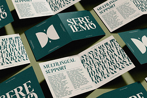 Serelemo - Vintage Serif Font