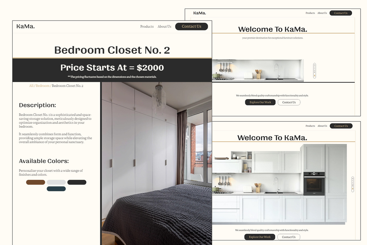KaMa - Business Framer Template, a Landing Page Template by THdesign (Photo 2 of 4)