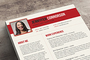 Fancy Resume & Cover Letter, a Resume Template by Visual Impact (Thumbnail 1 of 3)