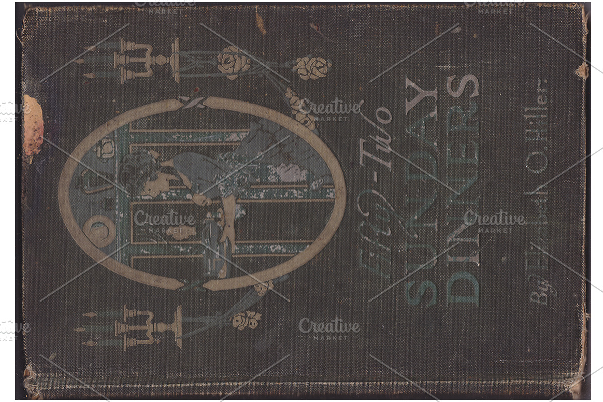 40-Old Cloth Book Covers, a Texture Graphic by Blue Line Design (Photo 11 of 17)