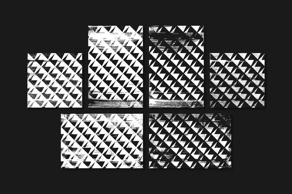 Lightning - 24 Grunge Patterns, a Pattern Graphic by Tustan (Photo 3 of 6)