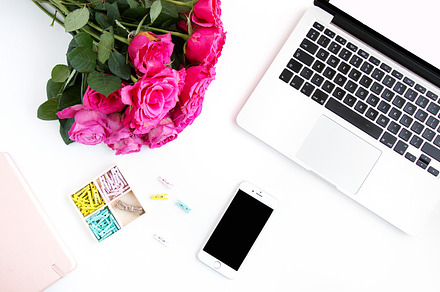 Feminine Styled Stock Photography
