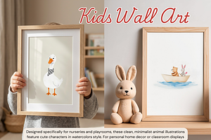 Minimalist Kids Wall Art