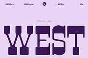 CS Belting Drawn, a Slab Serif Font by Craft Supply Co. (Thumbnail 5 of 8)