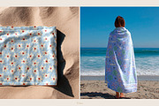 Beach Towel Mockup, a Household Mockup by Trissa (Thumbnail 4 of 7)
