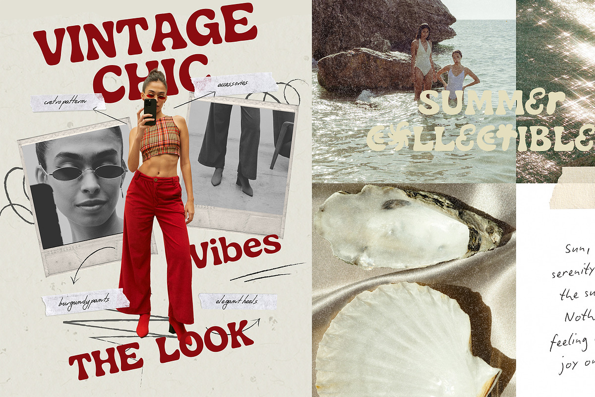 Sunroam Bold Retro Symbols Font Duo, a Font by Laras Wonderland (Photo 9 of 12)