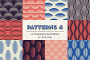 PATTERNS BUNDLE: 100 Geo Patterns, a Pattern Graphic by kloroform (Thumbnail 16 of 45)