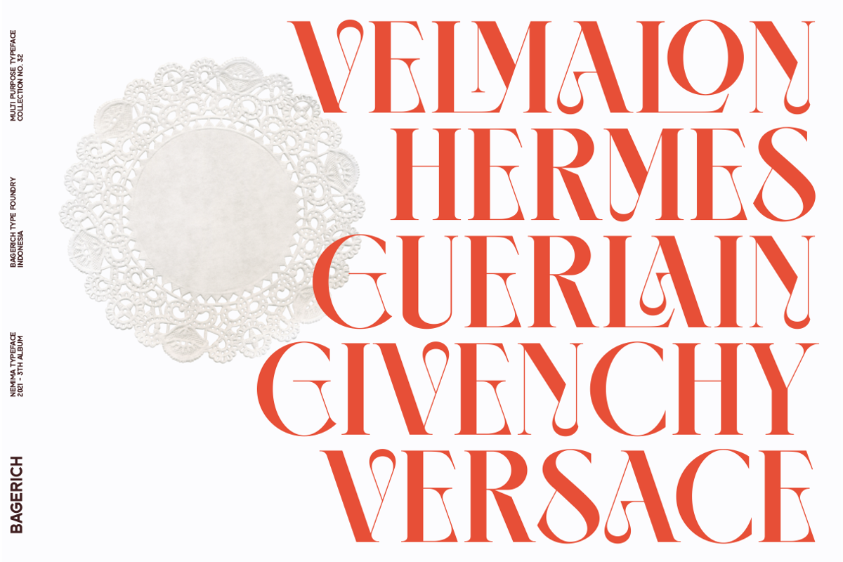 NEIMA, a Serif Font by Bagerich Type Foundry (Photo 2 of 15)