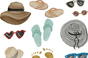 Hello Summer - watercolor, an Illustration by Valeri Nick (Thumbnail 3 of 5)