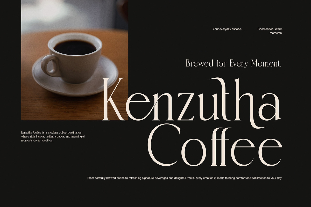 Thamy Elegant Serif Font, a Serif Font by Perfectype (Photo 2 of 8)