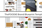Brand Blueprint Template - FOODIE, a Templates & Theme by The Higgins Creative (Thumbnail 1 of 5)