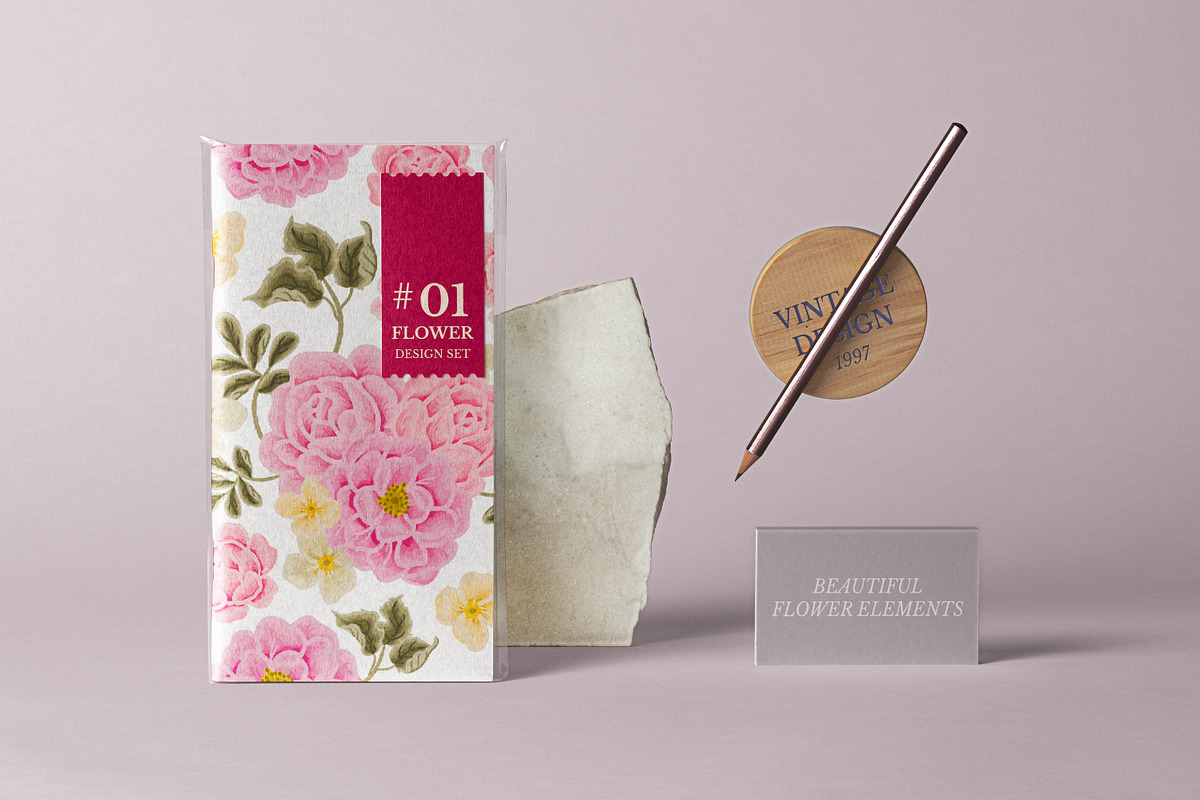 BLOSSOM PINK - Flower Collection, an Object Graphic by Artflorara (Photo 5 of 15)