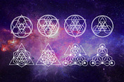 Esoteric Sacred Geometry Collection, an Illustration by Jeff Finley (Thumbnail 8 of 11)