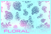 Floral Pattern, a Pattern Graphic by Evan Huwa (Thumbnail 1 of 2)
